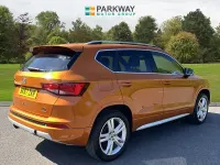 Used Seat Ateca 4Drive 190 HP (139 kW) 2017 Orange SUV