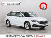 Used Skoda Octavia SE Technology 204 HP (150 kW) 2022 White Estate