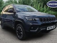Begagnad Jeep Compass Trailhawk 241 HK (177 kW) 2024 Blå SUV