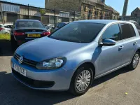 Used VW Golf VI S 105 HP (77 kW) 2011 Blue Hatchback