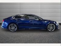 Used Audi A5 Sportback S-Line 204 HP (150 kW) 2023 Blue Hatchback