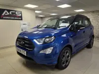 Used Ford Ecosport ST-Line 100 HP (73 kW) 2019 Blue SUV