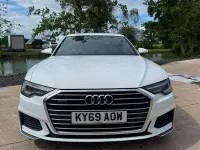Used Audi A6 S-Line 245 HP (180 kW) 2019 White Sedan