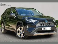 Used Toyota RAV4 Hybrid 219 HP (161 kW) 2020 Black SUV