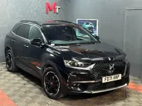 Used DS Automobiles DS7 Crossback Performance Line Plus 130 HP (95 kW) 2022 Black SUV