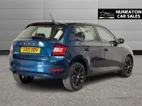 Used Skoda Fabia Colour Edition 95 HP (69 kW) 2021 Blue Hatchback