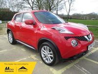Used Nissan Juke N-Connecta 110 HP (80 kW) 2016 Red SUV