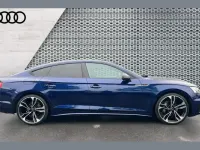 Used Audi A5 Sportback Black Edition 245 HP (180 kW) 2022 Blue Hatchback