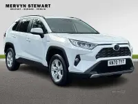 Used Toyota RAV4 218 HP (160 kW) 2020 White SUV