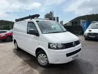 Used VW T5 Trendline 140 HP (102 kW) 2015 White Van