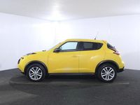 Used Nissan Juke Acenta Premium 115 HP (84 kW) 2014 Yellow SUV