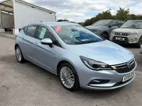 Used Vauxhall Astra Elite 150 HP (110 kW) 2019 Silver Hatchback