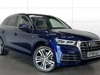Used Audi Q5 Design 190 HP (139 kW) 2019 Blue SUV
