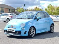 Used Abarth 500C 2013 Blue Cabriolet