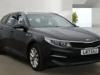 Used Kia Optima 139 HP (102 kW) 2017 Black Estate