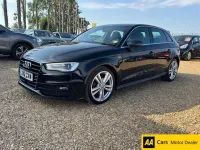 Used Audi A3 Sportback S-Line 150 HP (110 kW) 2016 Black Hatchback