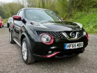 Usado Nissan Juke Acenta Premium 115 HP (84 kW) 2015 Preto SUV