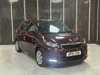 Used Peugeot 108 Active 68 HP (50 kW) 2015 Mauve/purple Hatchback