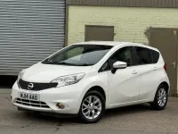 Used Nissan Note Acenta Premium 2014 White Hatchback