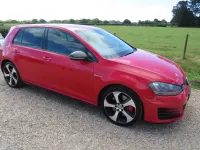 Used VW Golf VII GTI 230 HP (169 kW) 2013 Red Hatchback