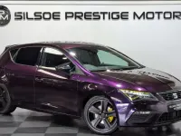Used Seat Leon Black Edition 2020 Mauve/purple Hatchback