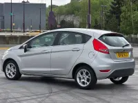 Used Ford Fiesta Zetec 2012 Silver Hatchback