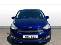 Used Ford C-MAX Titanium 125 HP (91 kW) 2018 Blue MPV