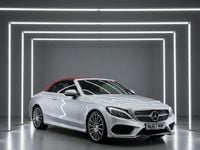 Used Mercedes C200 AMG Line Premium Plus 2017 Silver Cabriolet