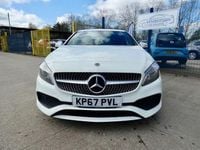 Used Mercedes A160 AMG line 102 HP (75 kW) 2017 White Hatchback