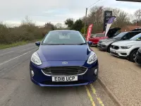 Used Ford Fiesta Zetec 85 HP (62 kW) 2018 Blue Hatchback