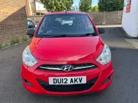 Used Hyundai i10 Classic 86 HP (63 kW) 2012 Red Hatchback