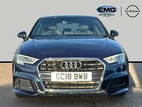 Used Audi A3 S-Line 190 HP (139 kW) 2018 Blue Sedan