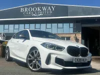 Used BMW M135 Impressive 2020 White Hatchback
