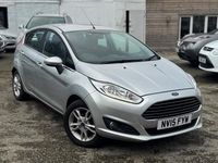 Used Ford Fiesta Zetec 2015 Silver Hatchback