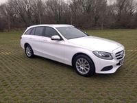 Used Mercedes C220 Executive 2016 White Estate