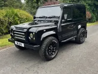 Used Land Rover Defender 83 HP (61 kW) 1987 Black SUV