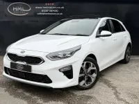 Used Kia Ceed First Edition 140 HP (102 kW) 2018 White Hatchback