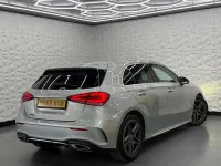 Used Mercedes A180 AMG line 116 HP (85 kW) 2019 Silver Hatchback