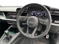 Used Audi A3 S-Line 110 HP (80 kW) 2023 White Sedan