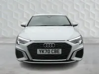 Used Audi A3 Sportback S-Line 150 HP (110 kW) 2020 White Hatchback