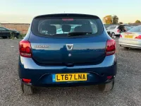 Used Dacia Sandero Ambiance 90 HP (66 kW) 2017 Blue Hatchback