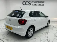Used VW Polo SE 65 HP (47 kW) 2019 White Hatchback