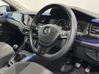Used VW Polo SE 65 HP (47 kW) 2019 Blue Hatchback