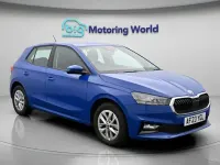 Used Skoda Fabia Comfort 110 HP (80 kW) 2023 Blue Hatchback
