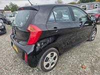 Used Kia Picanto 65 HP (47 kW) 2015 Black Hatchback