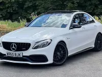 Used Mercedes C63 AMG AMG 476 HP (350 kW) 2015 White Sedan