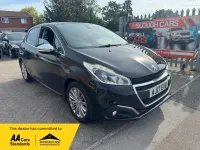 Used Peugeot 208 Allure 2017 Black Hatchback