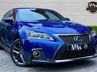 Used Lexus CT200h Sport Line 2018 Blue Hatchback