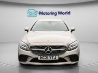 Used Mercedes C220 AMG line 194 HP (142 kW) 2021 Silver Coupe