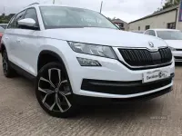 Used Skoda Kodiaq SE 150 HP (110 kW) 2019 White SUV